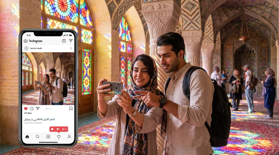 عکاسی با موبایل در سفر