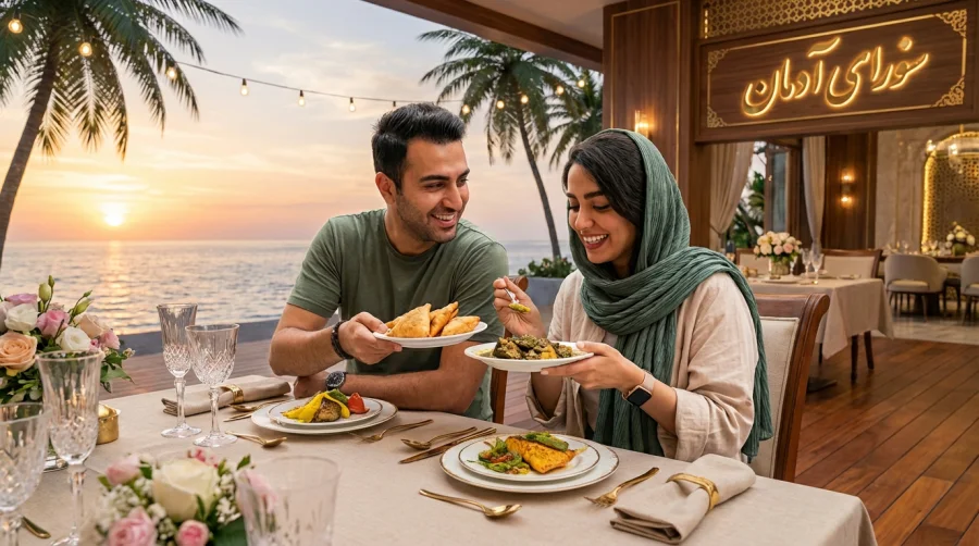 تور شکم‌گردی در جنوب از سمبوسه آبادان تا قلیه‌ماهی بوشهر